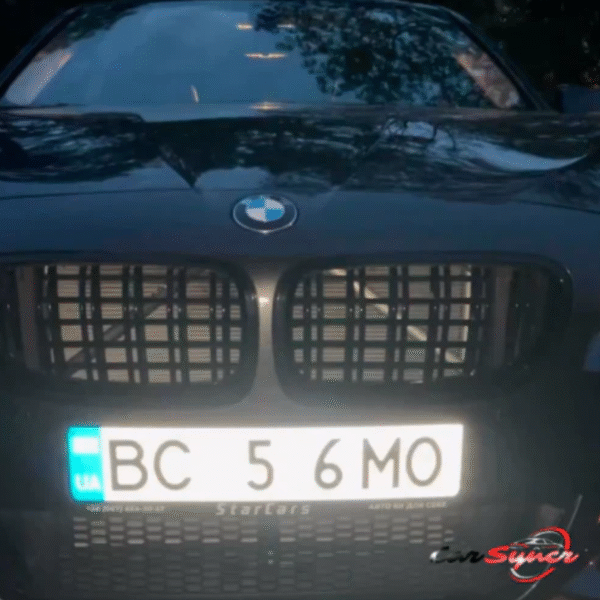 Reflective License Plate Stickers (Numbers) - Image 2